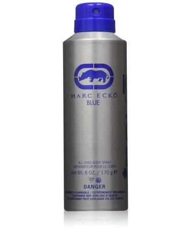 Marc Ecko Body Spray, Blue, 6 Ounce