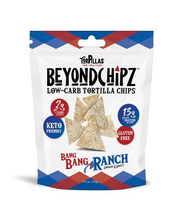 BeyondChipz Keto Tortilla Chips - Low Carb, High Protein, Gluten Free, Grain Free | Ultimate Sampler Pack (4 Pack) 5.3oz Bags - Buy Online on GoSupps.com
