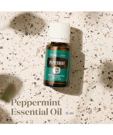 Buy Young Living Peppermint Essential Oil 15ml - Invigorating Aroma Cooling Sensation Supports Muscle Recovery & Digestive Comfort - Fast International Shipping - Buy Online on GoSupps.com