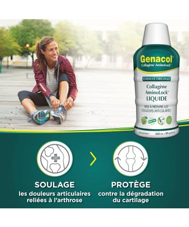 Genacol Liquid Collagen Supplement | Helps Reduce Joint Pain Protects and Maintains Healthy Cartilage | Exclusive Patented Liquid Collagen for Women and Men | GENACOL ORIGINAL 450 ml - Buy Online on GoSupps.com