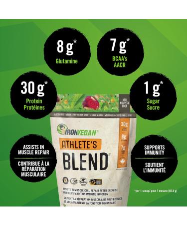 Athlete's Gainer Protein Powder Natural Vanilla Flavour 4.5 kg | Vegan and Non-GMO & Athlete's Blend Protein Powder Vanilla Flavour 1 kg - Buy Online on GoSupps.com