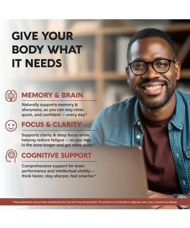 Mushroom Supplement - Organic Lions Mane | Turkey Tail | Chaga | Cordyceps | Reishi | Maitake | Shiitake | Meshima | Tremella | Oyster | Agaricus - Made in USA - Non GMO Gluten Free - 60 Capsules 60 Count (Pack of 1) - Buy Online on GoSupps.com