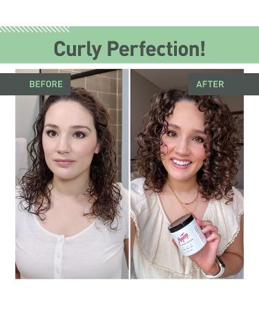 MopTop Curly Hair Custard Gel (2ea) | Anti Frizz Curl Moisturizer for Fine, Thick, Wavy, Curly & Kinky-Coily Natural Hair | Lightweight Curl Definer & Activator with Aloe | Ideal for Dry Hair - Buy Online on GoSupps.com