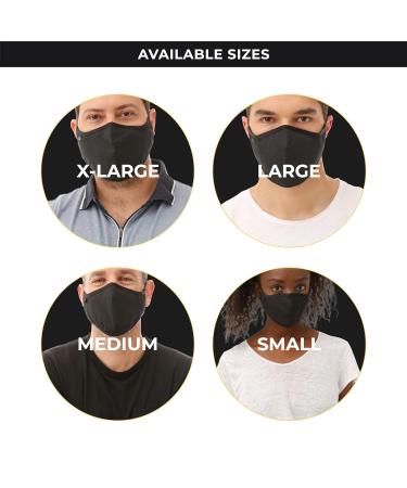 Buy Pro Reusable Face Mask - Breathable 3 Layer Washable Cloth Unisex Anti-Fogging Nose Wire Adjustable Ear Straps - International Shipping - Buy Online on GoSupps.com