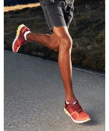 Airacker Ankle Athletic Running Socks - 6 Pairs, White - Men & Women 9-12 - Buy Online on GoSupps.com