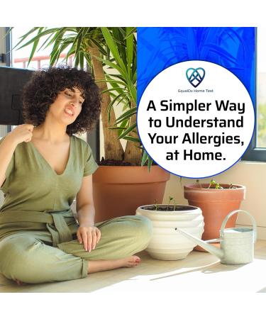 EqualDx Inhalant Allergy Test - Clinical-Grade Accuracy | Painless Collection for Adults & Kids | Covers Over 90% Indoor and Outdoor Allergy Reactions Including Dust Mites Mold Pet Dander Pollen - Buy Online on GoSupps.com