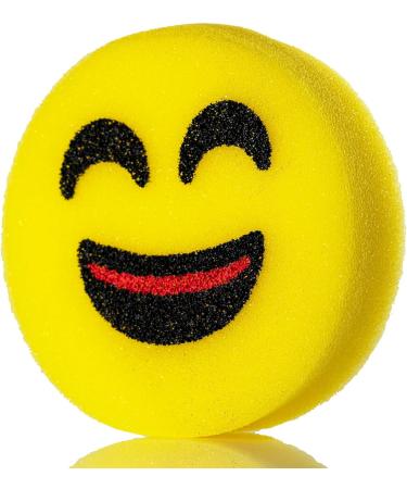 Gifton - Icon Face Shape Sponge for Bathing Bath Time Toy Funny Cute Shower Kids Sponge Bath Novelty for Soft Skin - Gift for Boys Girls Men Women Toddler Birthday Present Christmas Stocking Filler - Buy Online on GoSupps.com