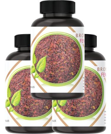 BROWN RED FENUGREEK METHI trigonella foenum gracum SEEDS 1 KG 3 PACK herb WITH 750 MG 100 CAPSULE 3 PACK COMBO - Buy Online on GoSupps.com