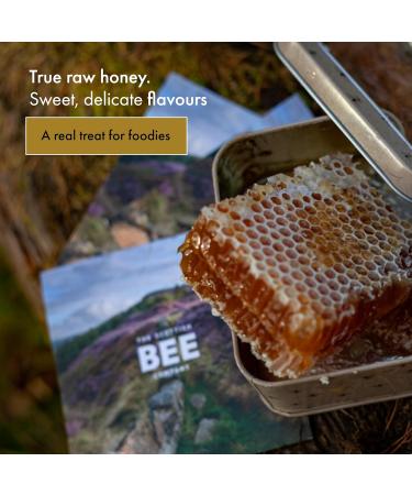 Scottish Heather Honeycomb 200g - Raw & Natural from The Scottish Bee Company - Buy Online on GoSupps.com