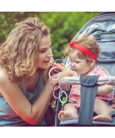 Shop BPA-Free Silicone Baby Bite Rings & Teething Tubes - 2PCS Natural Organic Teething Aids with Clips for Safe Soothing - Buy Online on GoSupps.com