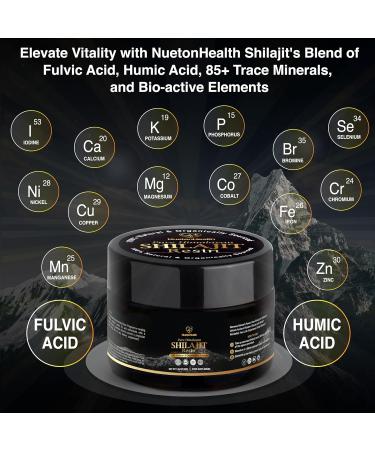 Pure Organic Himalayan Shilajit Resin 30g - Gold Grade | Vegan, Lab Tested for Immune Support & Vitality Boost | Rich in Fulvic & Humic Acid - Buy Online on GoSupps.com