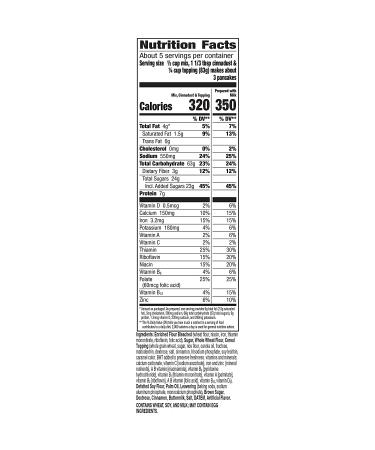 Betty Crocker Cinnamon Toast Crunch Complete Cinnadust Pancake Mix  15.6 oz Box - Buy Online on GoSupps.com