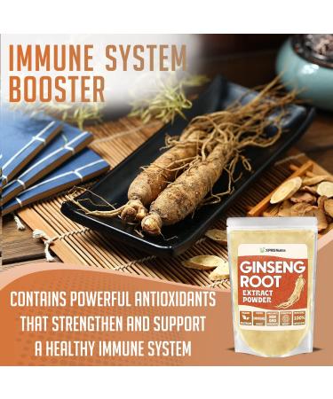 XPRS Nutra Ginseng Root Extract Powder - Supports Cognitive Function, Physical Performance and Immune System - Vegan Friendly Panax Ginseng Powder (4 oz) - Buy Online on GoSupps.com