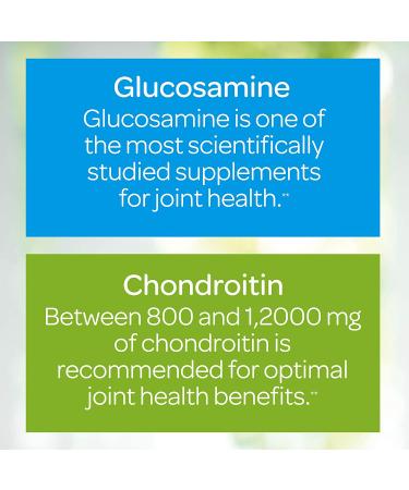 Puritan's Pride Glucosamine Chondroitin Mini Tabs 120ct - Buy Online on GoSupps.com