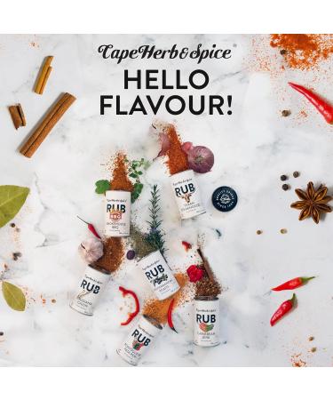 Cape Herb & Spice Rub Mediterranean Roasts Seasoning 100g - Natural Ingredients - 1 Tin - Buy Online on GoSupps.com