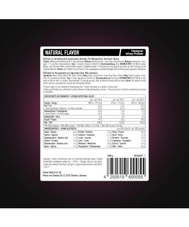 ESN Designer Whey Protein Powder + Free Shaker - neutral taste - 2 x 1 kg - Buy Online on GoSupps.com