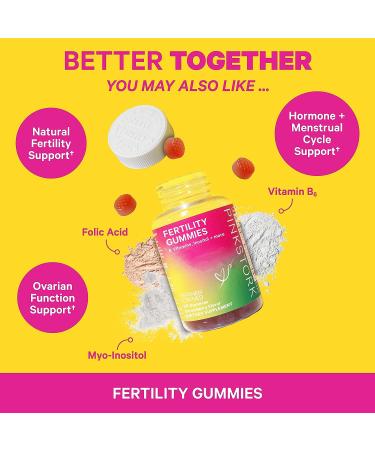 Pink Stork Fertility Drink Mix - Cranberry Lemonade Supplement for Women - Hormone Balance & Prenatal Vitamins with Inositol, B6, and B12 - Women-Owned - 30 Servings - Buy Online on GoSupps.com