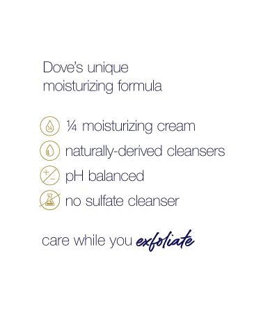 Dove Exfoliating Body Polish Scrub Macadamia & Rice Milk 10.5 oz - Set of 4 | Smoother, Nourished Skin - Buy Online on GoSupps.com