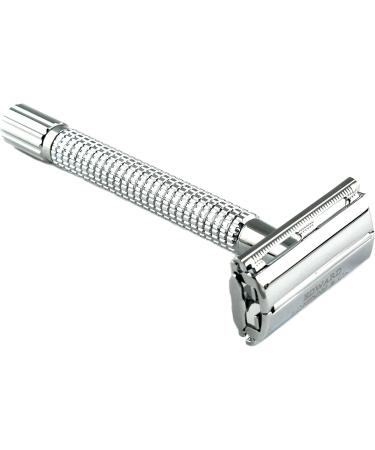 Edward London Premium Shaving Gift Set - 100% Badger Brush Chrome Safety Razor & Bowl - International Shipping Available - Buy Online on GoSupps.com