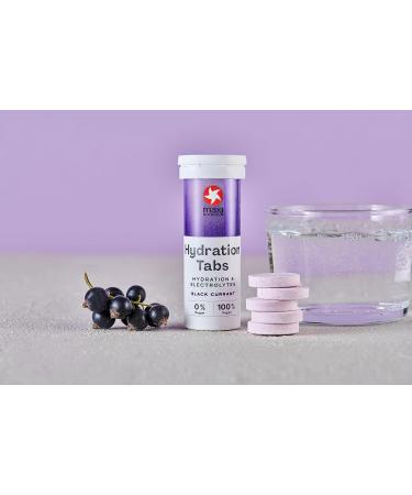 Maxinutrition Hydration Tabs Black Currant - Sugar-Free Electrolyte Tablets for Fitness | Vegan No Artificial Flavors | 6 Pack - Buy Online on GoSupps.com