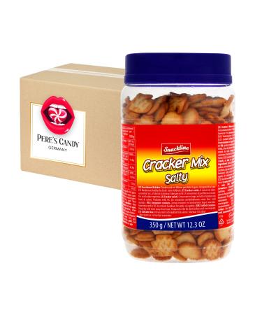 x 350g Cracker Mix Salted crackers next party on the go for football with a gift from Pere's Candy