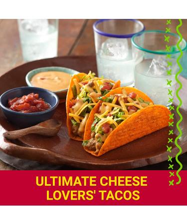Old El Paso Stand 'N Stuff Bold Nacho Cheese Flavored Taco Shells 10ct, Pack of 6 - Buy Online on GoSupps.com
