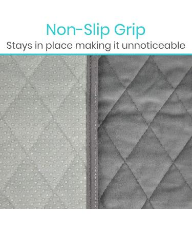 Premium Sures Chair Incontinence Pad - Waterproof Absorbent Seat Cover for Recliners - 22x21 Gray Protector for Men, Women, and Pets - Reusable Leakproof Lining for Spills, Urine, Fluids - Buy Online on GoSupps.com