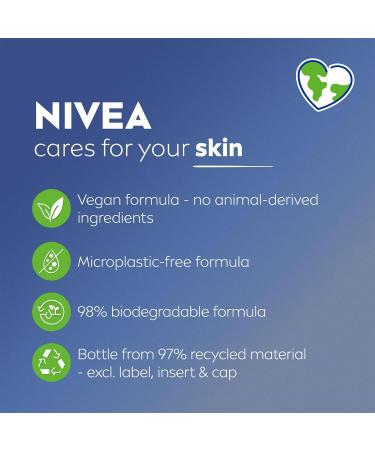 NIVEA Regenerating Serum Infused Micellar Water (400ml) Micellar Cleansing Water with Amino Acid 5% Panthenol and Squalane Gentle Waterproof Makeup Remover - Buy Online on GoSupps.com