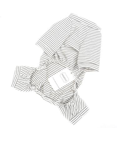 Ranphy Cotton Striped Dog Pajamas | Cute Cartoon Hoodie Jumpsuit for Small Dogs | 4-Legged Pet Overall | International Shipping Available - Buy Online on GoSupps.com