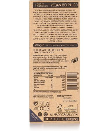 Dharma Foods Origens 100 Cacao Chocolate Bar 100 g Vegan and Paleo Suitable Product from S o Tom and Pr ncipe Without cane sugar or palm oil - Buy Online on GoSupps.com