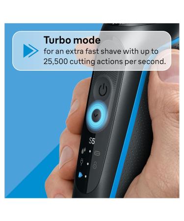 Buy Brown Electric Shaver for Men - Series 5 5118S | Wet & Dry Shave Turbo Mode Precision Trimmer - Engineered in Germany - Buy Online on GoSupps.com