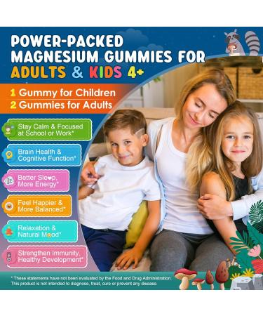 Kids Calcium Gummies + D3 & Magnesium + Omega 3 for 4+ - Buy Online on GoSupps.com