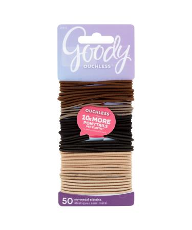 Goody WoMens Ouchless Thin Elastics Starry Nights 50 Count