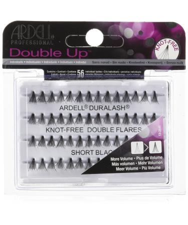 Ardell Double Individuals Knot Free Double Flares Black Short (3 Pack) - Buy Online on GoSupps.com