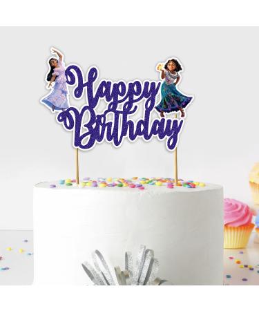 Seyal Encato Happy Birthday Cake Topper