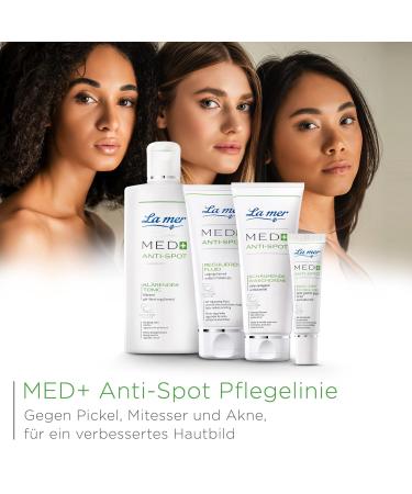 La Mer Med+ Anti-Spot Foaming Washing Cream - Mild Cleanser for Blemished Skin - Talc-Regulating & Antibacterial - Improves Complexion - 100ml - Buy Online on GoSupps.com