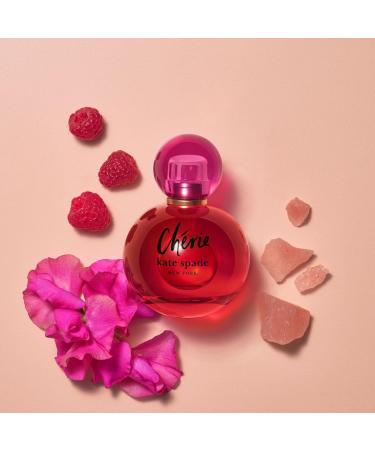 kate spade new york Cherie Eau De Parfum - Long Lasting Fragrance with notes of Raspberry Sweet Pea and Jasmine - Sweet & Musky 0.33 Fl Oz (Pack of 1) - Buy Online on GoSupps.com