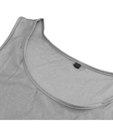EMF Blocking Vest - Silver Fiber Protection Tank for WiFi Shielding | Anti-Radiation Clothing for Office Fitness & Outdoor (XXL) - Buy Online on GoSupps.com