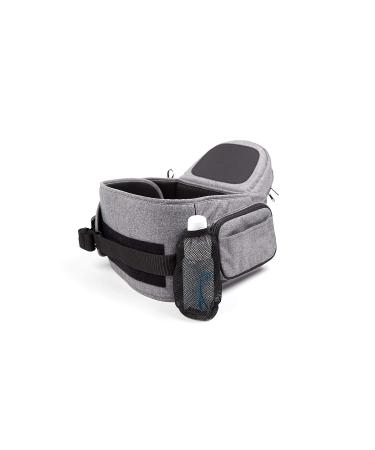 Tushbaby Safety-Certified Hip Seat Baby Carrier - Mom's Choice Award Winner | Seen on Shark Tank | Ergonomic Carrier for Newborns & Toddlers | Grey Color - Buy Online on GoSupps.com