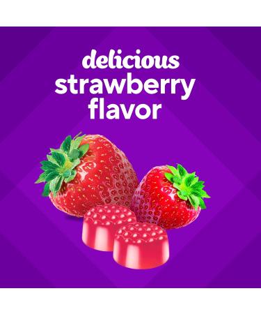 â€œVitaFusion Max Strength Melatonin Gummies - 10mg Natural Strawberry - 100 Countâ€‌ - Buy Online on GoSupps.com