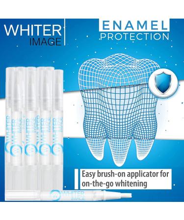 Whiter Image 10 Pack Mini Togo Teeth Whitening Pen - Enamel Restorative Serum Gel for 150 Applications - Buy Online on GoSupps.com