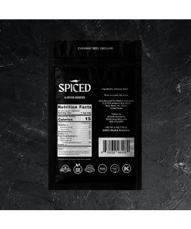 Premium Spiced Ground Caraway Seed - 6oz Resealable Bag for Cooking, Baking, and Seasoning - Ideal for Rye Bread, Curry, Stew, and Liquors - Buy Online on GoSupps.com