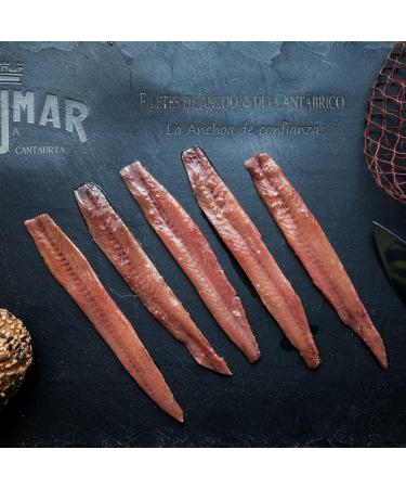 Rezumar - Label Rouge - Anchovy Fillets from the Cantabrian Sea with Olive Oil - 50g - Buy Online on GoSupps.com