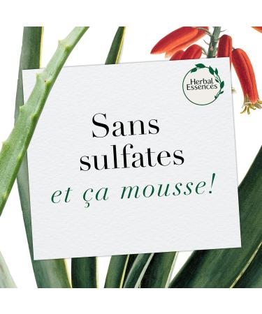 Herbal Essences Pure Aloe & Hemp Powerful Sulfate Free Shampoo 225ml - Buy Online on GoSupps.com