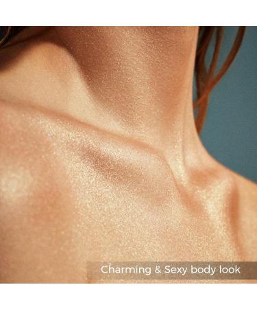 SOVONCARE Hair and Body Glitter Spray Instant Sparkly Glow for Women | Quick-Drying Non-Sticky Hairspray & Body Shimmer | 4.7 oz Orange - Buy Online on GoSupps.com