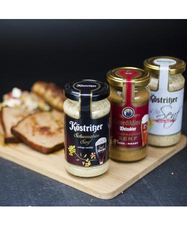 K stritzer Schwarzbier Mustard - Authentic German Flavor for International Shipping | Buy Online! - Buy Online on GoSupps.com