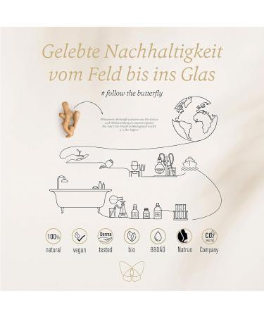 butterfly farfalla Cistrose Moisturizing Cream 30 ml day and night cream for all skin types 100 certified natural cosmetics with aloe vera vegan and dermatologically tested - Buy Online on GoSupps.com