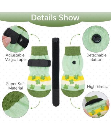 Buy Kuoser Dog Socks - Anti-Slip Paw Protection for Hardwood Floors | 3 Pairs (6-Pack) - Ideal Dog Shoes - Buy Online on GoSupps.com