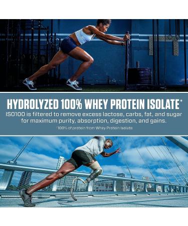 Dymatize ISO 100 Hydrolyzed Fudge Brownie 932g | Premium Whey Protein Isolate & Hydrolysate Powder - International Shipping Available - Buy Online on GoSupps.com