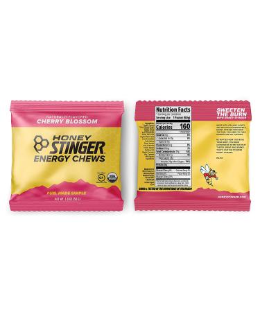Honey Stinger Organic Energy Chews Variety Pack - 4 Count - Gummy Energy Source - Cherry Blossom, Pink Lemonade, Pomegranate Passionfruit, Fruit Smoothie - Buy Online on GoSupps.com